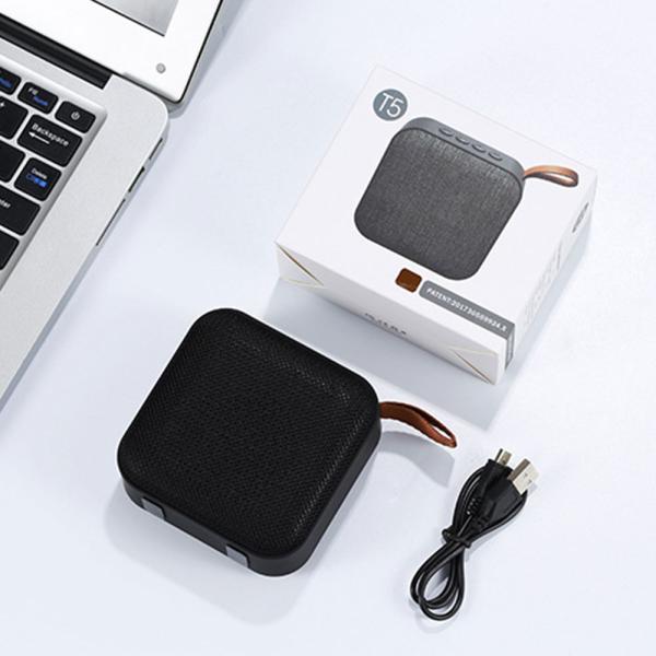 Fyrkantig Bluetooth Högtalare Blå