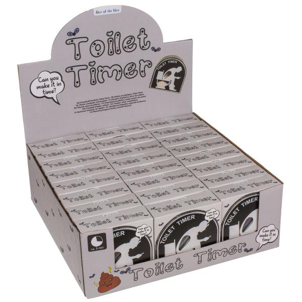 Toalett Timglas 9 x 3 cm