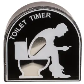 Toalett Timglas 9 x 3 cm
