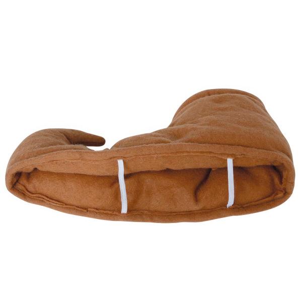 Bruna Tomtenisse Skoöverdrag