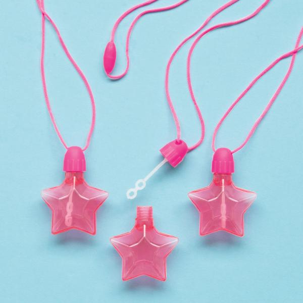 Såpbubblor Stjärnor med Halsband