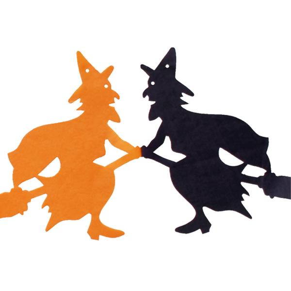 Halloween Girlang Häxor
