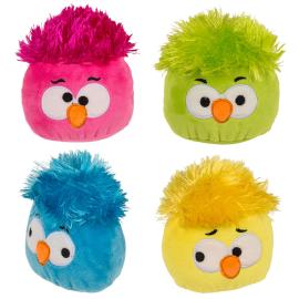 Wacky Bird Plush med B&ouml;nor 11 cm