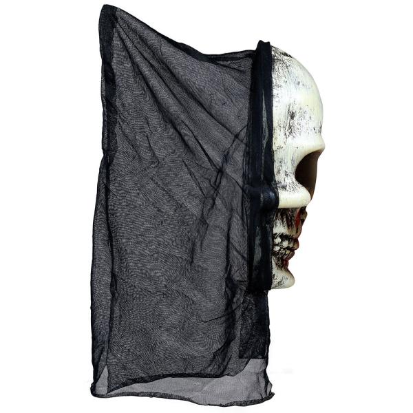 Skelettmask med Huva