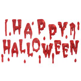 Gel F&ouml;nsterdekoration Happy Halloween