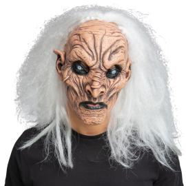 Latexmask med Hår Demon