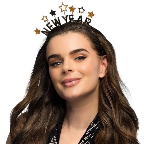 New Year Diadem med Stjärnor