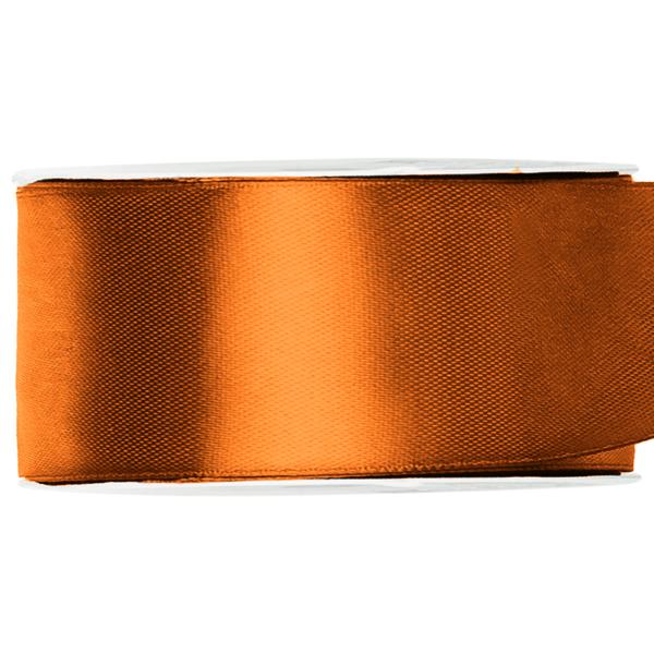 Satinband Rostorange 25 mm