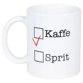 Mugg Kaffe Eller Sprit 300 ml