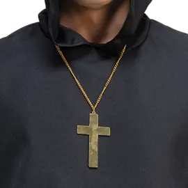 Guld Halsband med Kors
