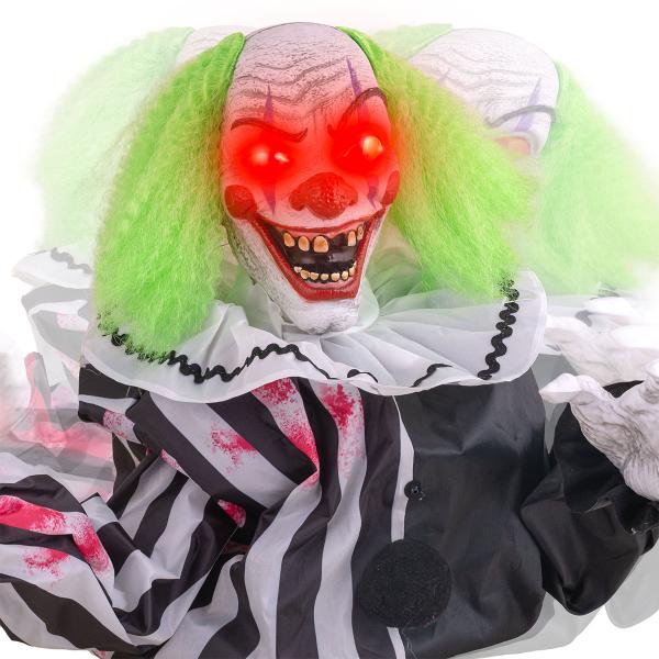 Animerad Bordsdekoration Skräckclown