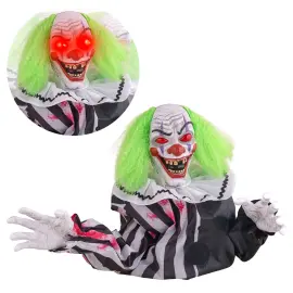 Animerad Bordsdekoration Skr&auml;ckclown