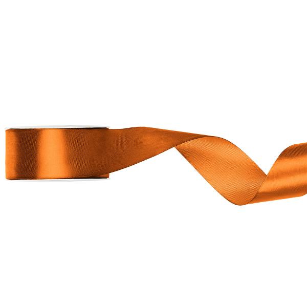 Satinband Rostorange 25 mm