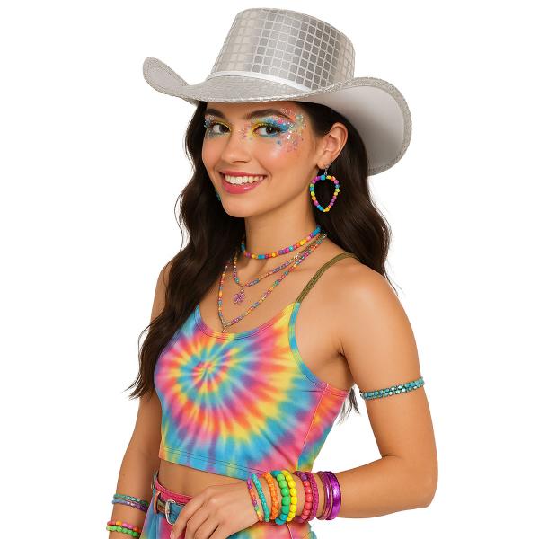 Cowboyhatt Disco Silver