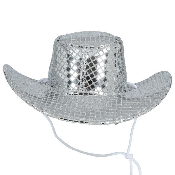 Cowboyhatt Disco Silver