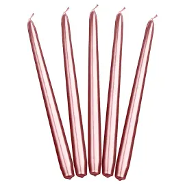 Stearinljus Roséguld