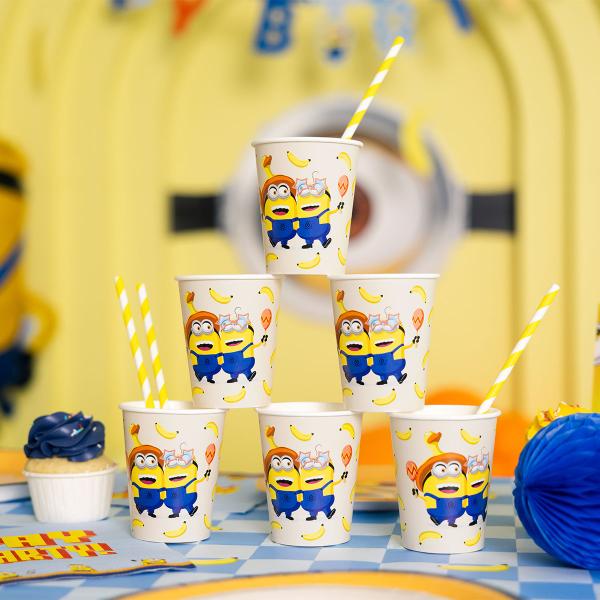 Minions Pappersmuggar 25 cl 6-pack