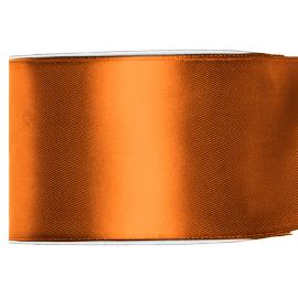 Satinband Rostorange 50 mm