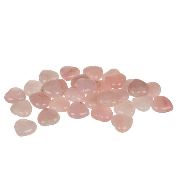 Rosenkvarts Hjärta 2,5 cm