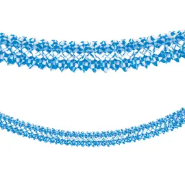 Oktoberfest Girlang Bayersk Blå/Vit 4 m