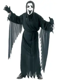 Skrikande Spöke dräkt med Mask