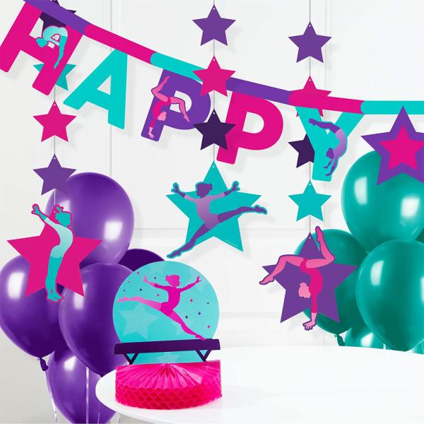 Gymnastics Banderoll Happy Birthday