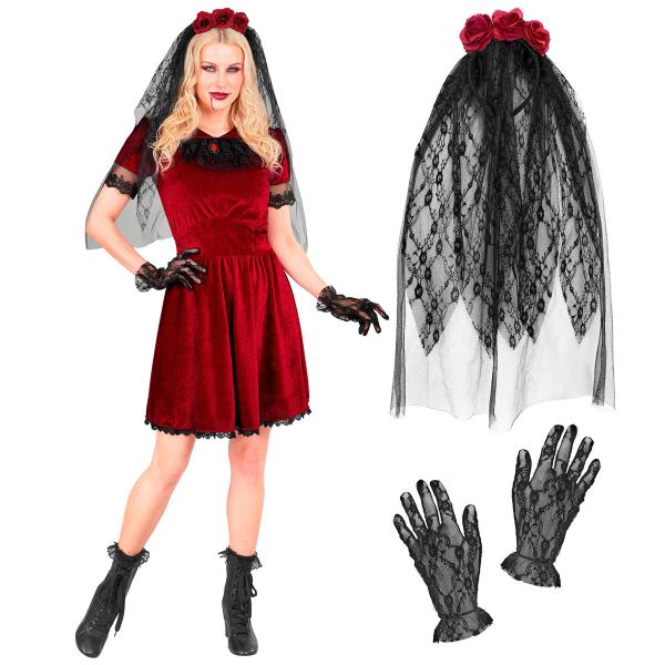 Maskeraddräkt Gotisk Vampyrbrud