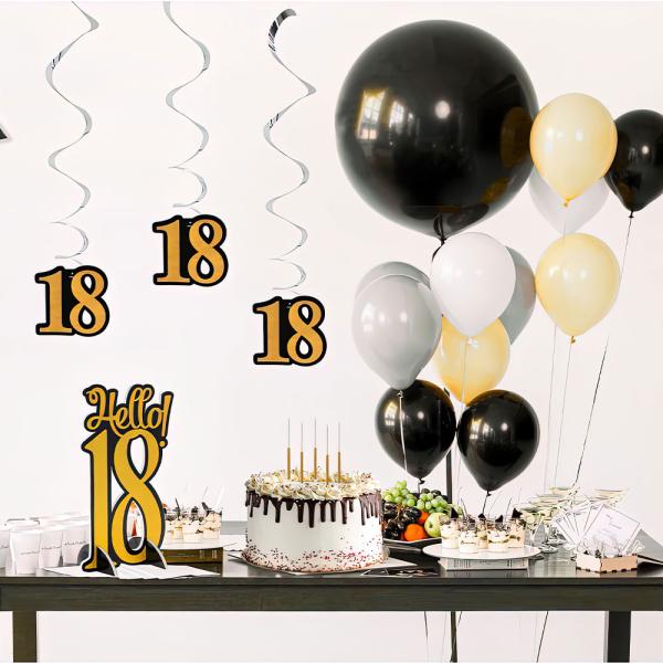 Hello 18 Bordsdekoration