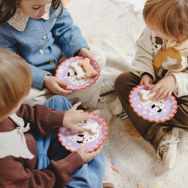 Pappersassietter Dalmatiner 6-pack