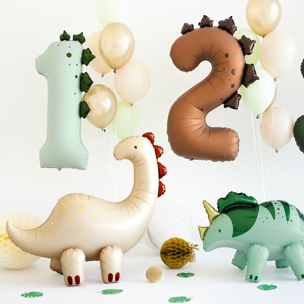 Sifferballong Dinosaurie 92 cm