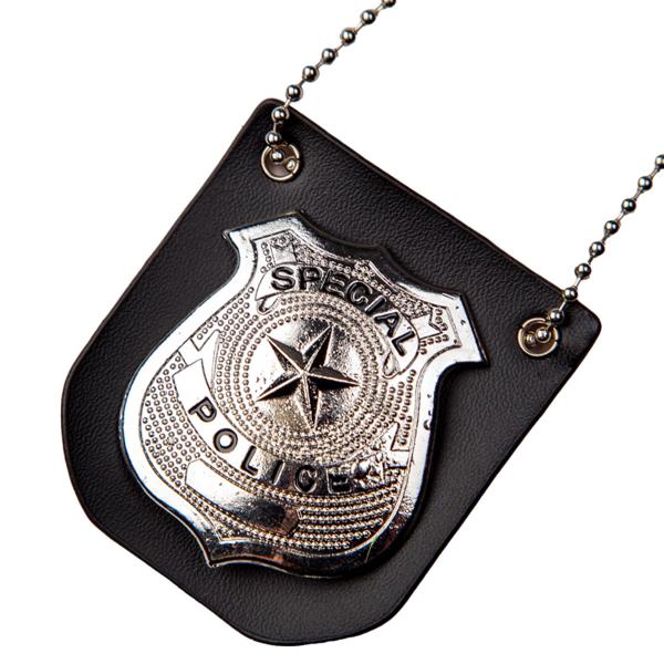 Halsband Polisbricka