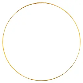 Metallring Guld 25 cm
