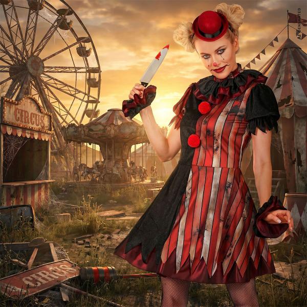 Maskeraddräkt Skräckclown