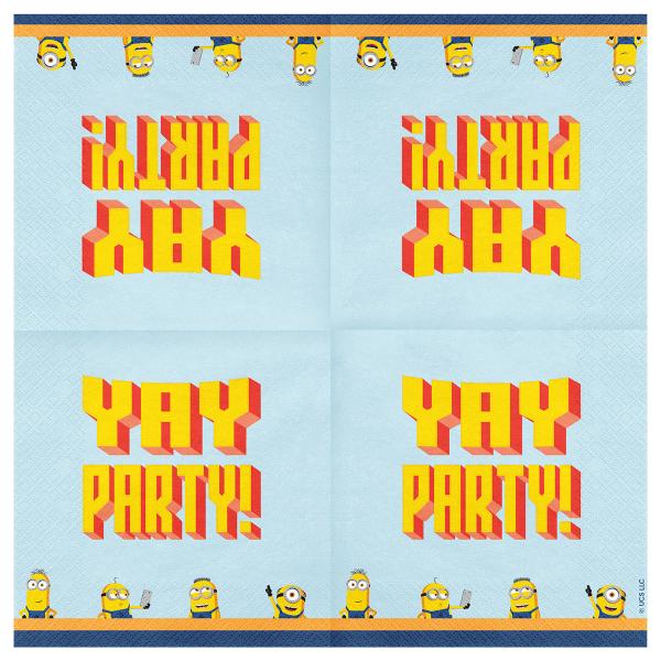 Minions Pappersservetter 20-pack