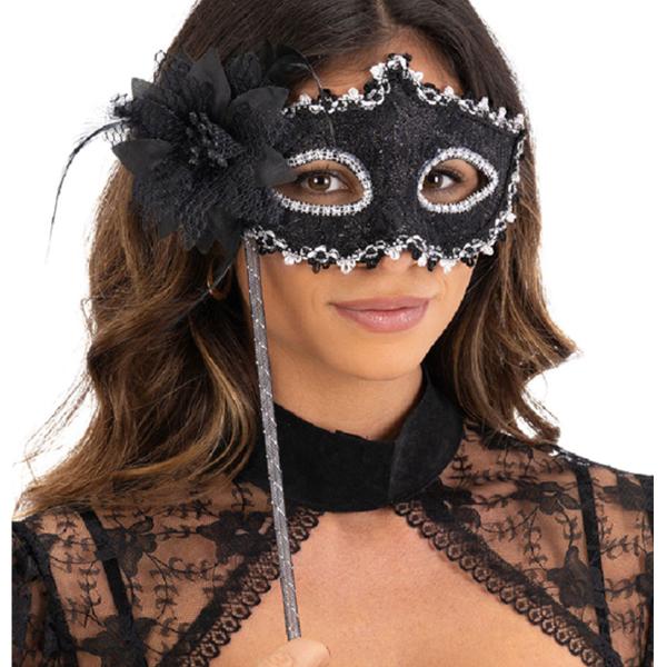 Ögonmask med Blomma & Pinne