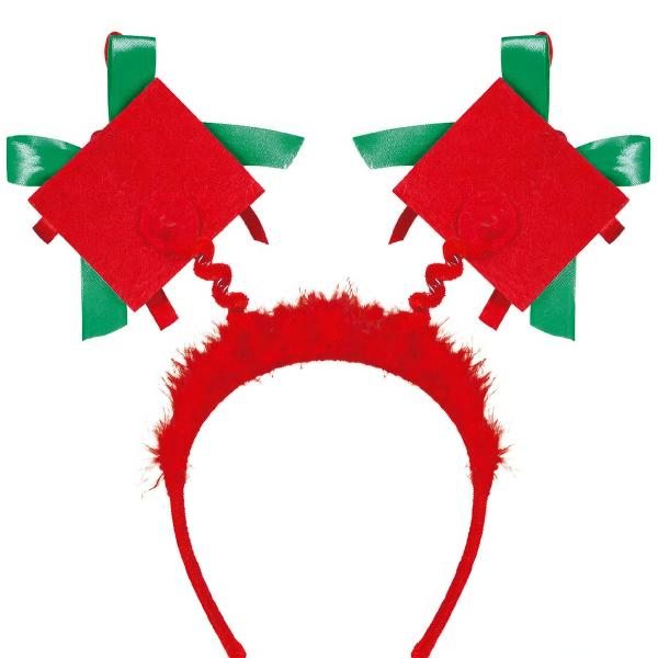 Diadem med Julklappar & Fluff