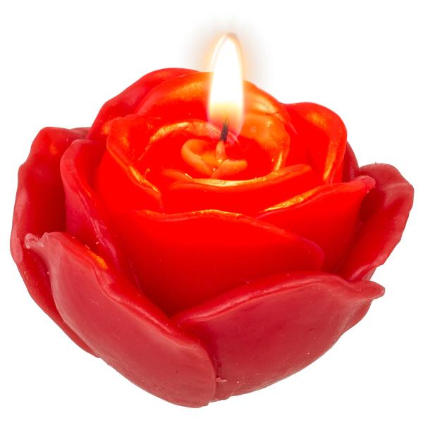 Stearinljus Röda Rosor 3-pack