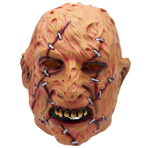 Latexmask med Sydda Sår