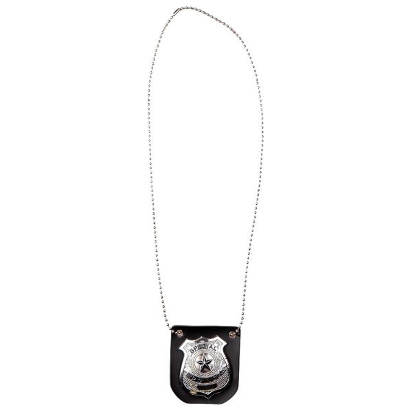 Halsband Polisbricka