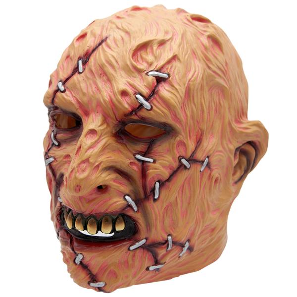 Latexmask med Sydda Sår