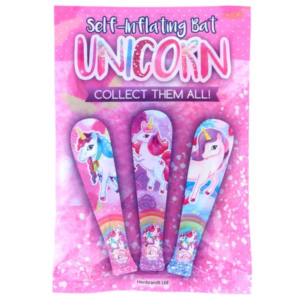 Självuppblåsande Basebollträ Enhörning