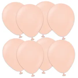 Premium Små Latexballonger Macaron Salmon