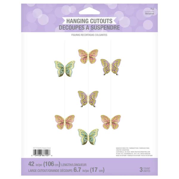 Shimmering Butterfly Hängande Dekorationer