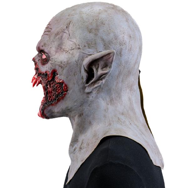 Blodig Vampyrmask Grå