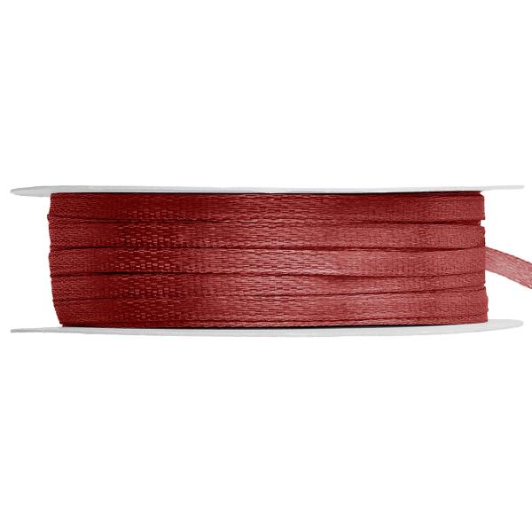 Satinband Bordeaux 3 mm