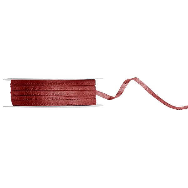 Satinband Bordeaux 3 mm