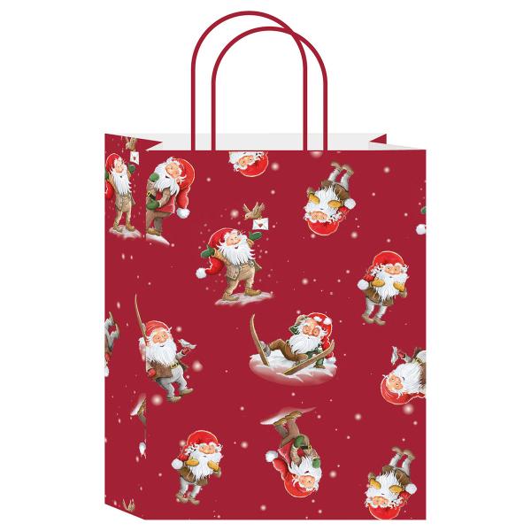 Jultomte Presentpåse Röd