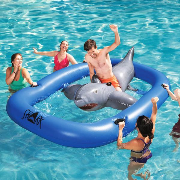 Shark Ride Uppblåsbar Haj