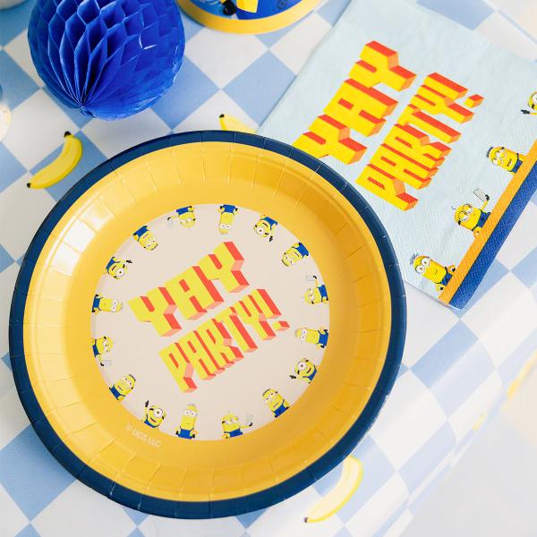 Minions Papperstallrikar 23 cm 6-pack
