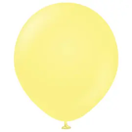 Premium Stora Latexballonger Macaron Yellow